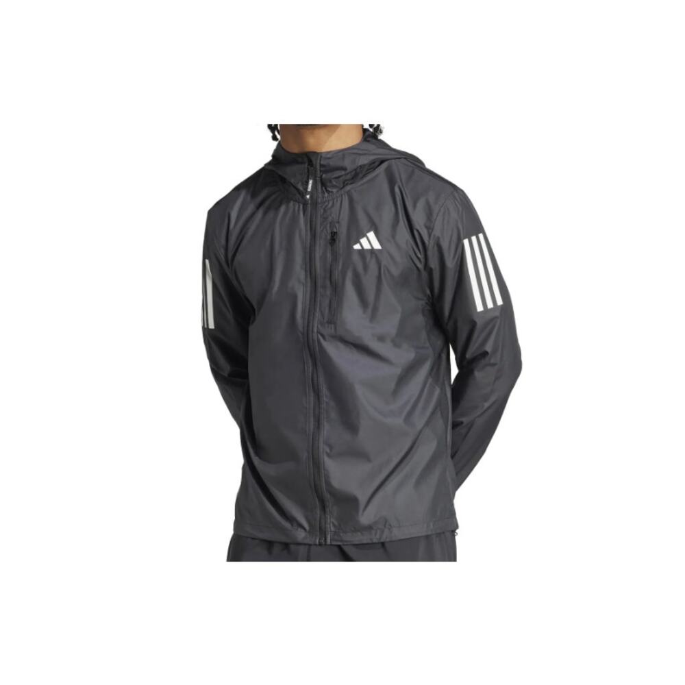 Adidas On The Run Wind‑Resistant Running Jacket • Reflective • Men’s Medium